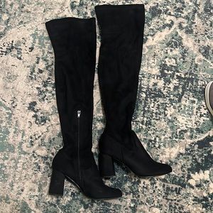 Lulus Thigh High Healed Boots
